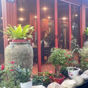 Alternative view of Cửa Lưới Chống Muỗi Dạng Xếp HP009 Màu Vân Gỗ