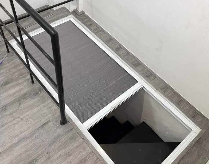 Rèm Tổ Ong Ngăn Cầu Thang - Ảnh 5