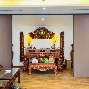 Vách Ngăn Rèm Tổ Ong Phòng Thờ