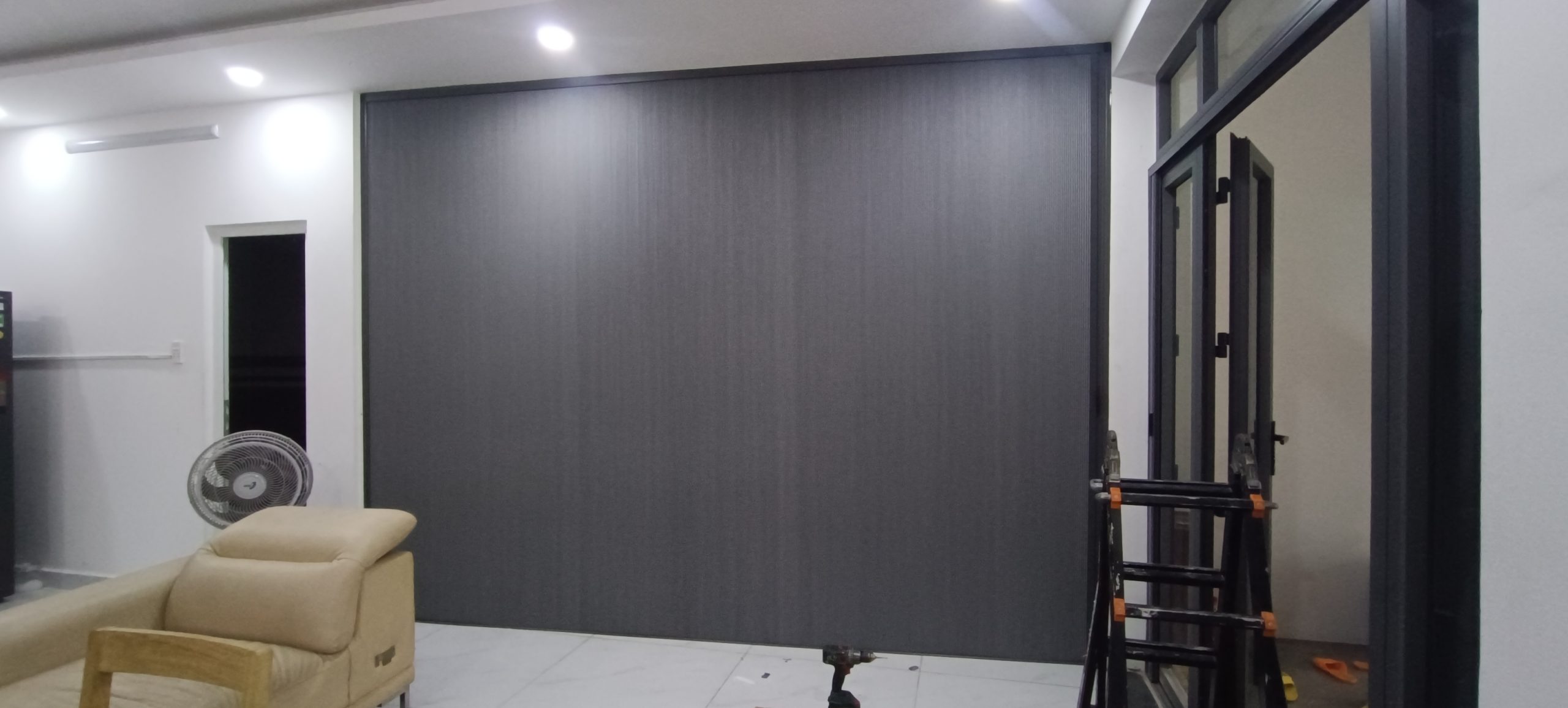 Vách Ngăn Rèm Tổ Ong Phòng Khách - Ảnh 4
