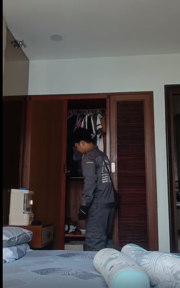 Rèm Tổ Ong Ngăn Tủ Quần Áo